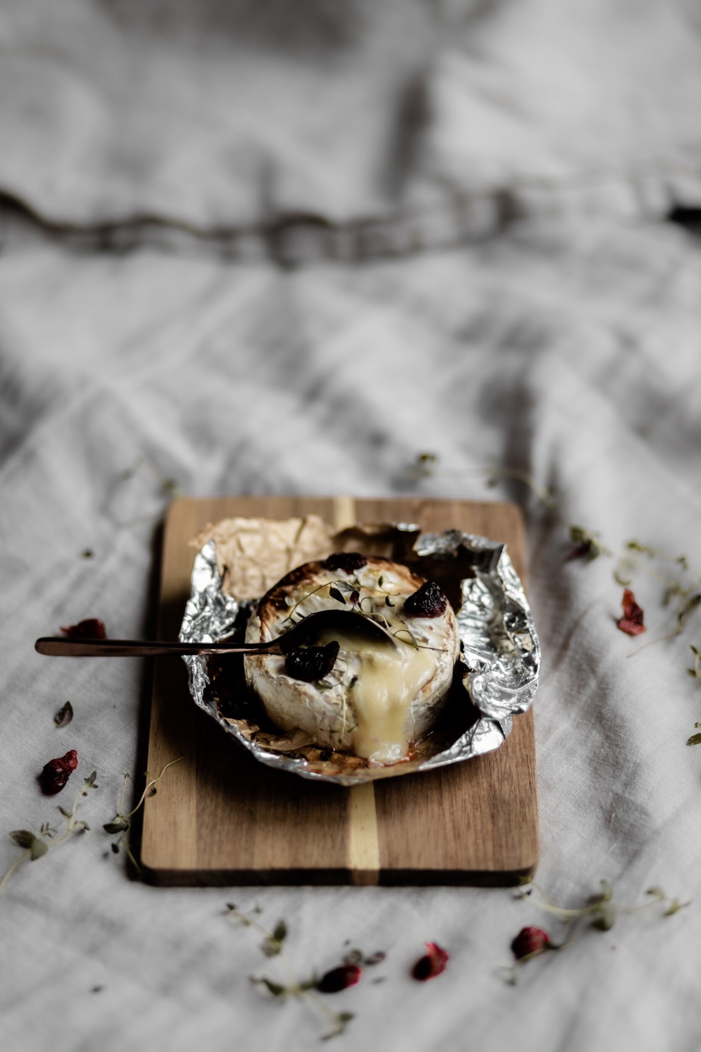 Papillote ouverte sur le barbecue
